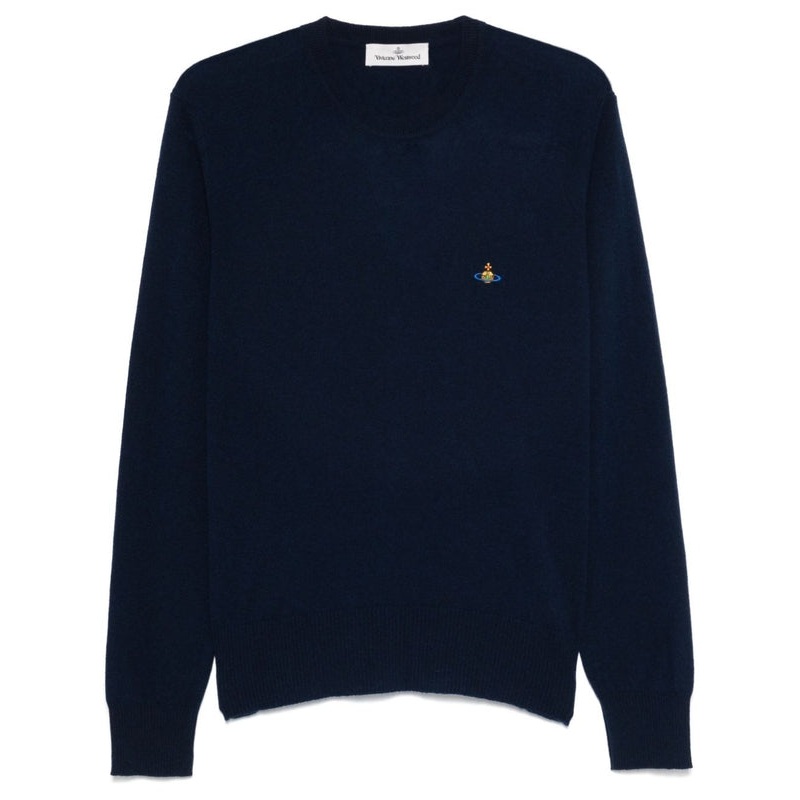Vivienne Westwood Sweaters Blue Knitted