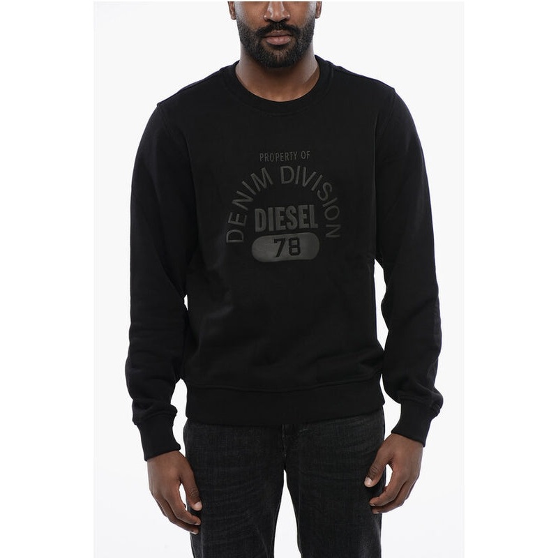 Brushed Cotton S-GINN LOGO E17 Crew-neck Sweatshirt Sweatshirts