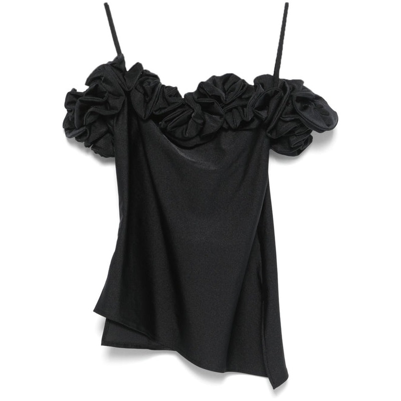 Coperni Top Black Sleeveless|M