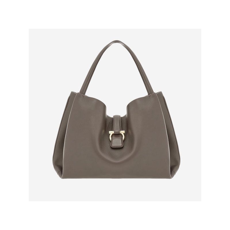 Ferragamo Green Shoulder Bag|OS