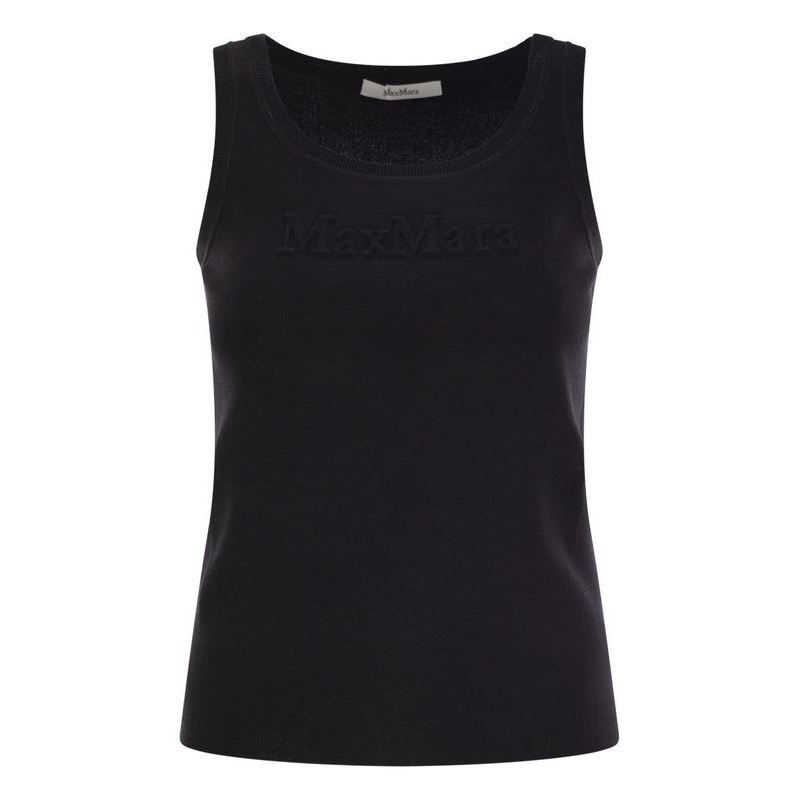 Max Mara Top Black Sleeveless|M