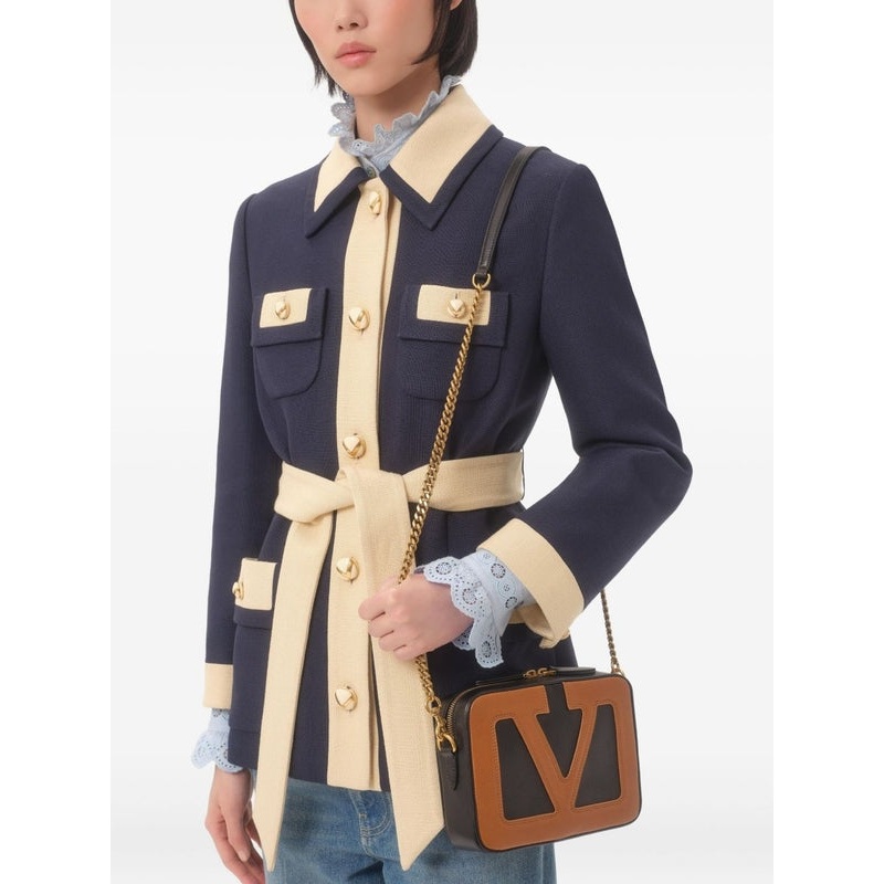Valentino Navy Jackets|40|44