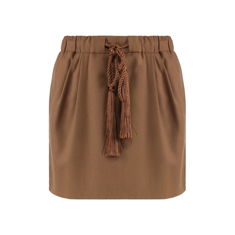 Virgin wool Mini skirts Skirts