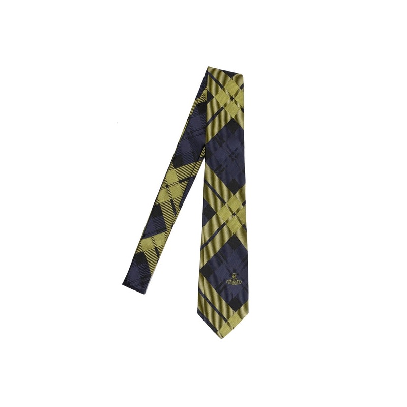 Vivienne Westwood Yellow Blue Neck Ties