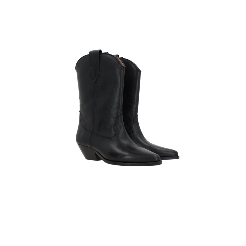 Isabel Marant Black Middle Boots