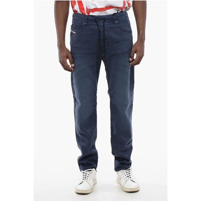 Regular Fit NARROT-NE-R Jogg Jeans With Drawstring Waist 17c Denim Pants
