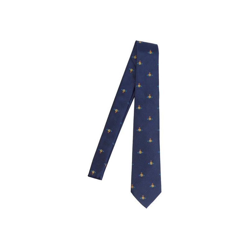 Vivienne Westwood Navy Neck Ties