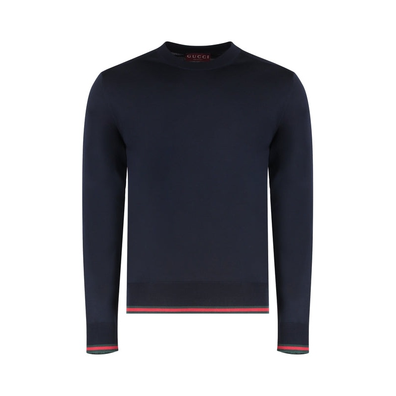 Web Detail Wool Knit|L|M|S