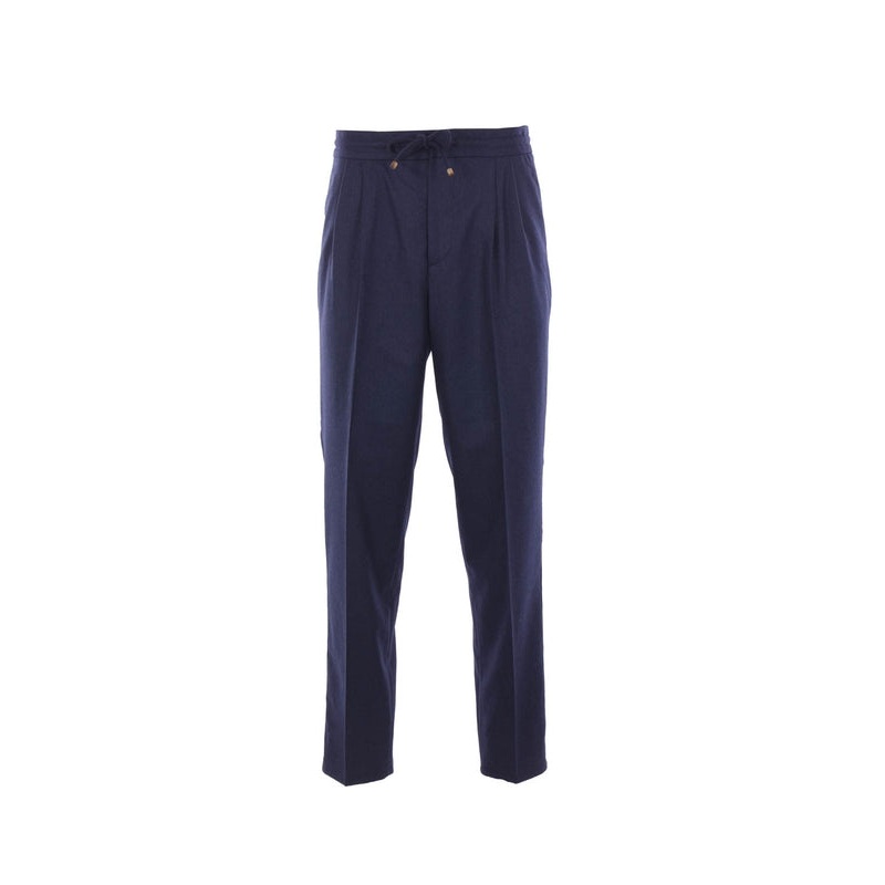 Brunello Cucinelli Navy Trousers