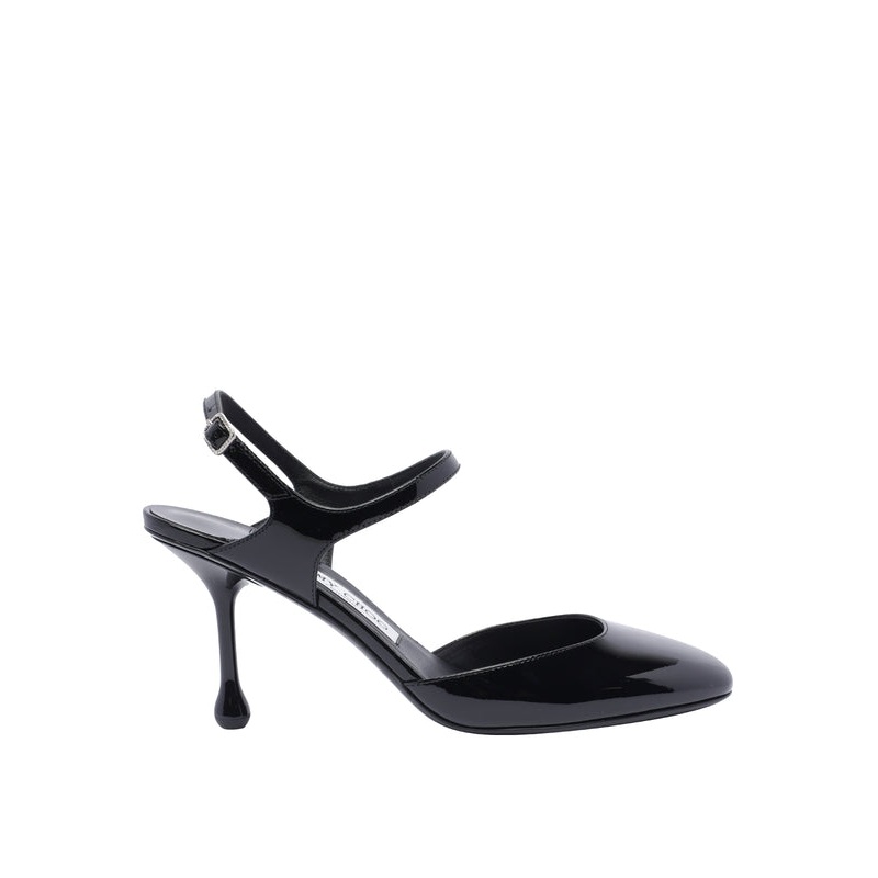 Jimmy Choo With Heel Black Sandal Heels