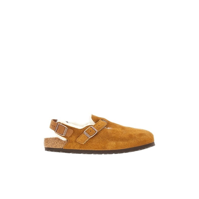 Tokyo Shearling Suede Sandals|IT 40|IT 41