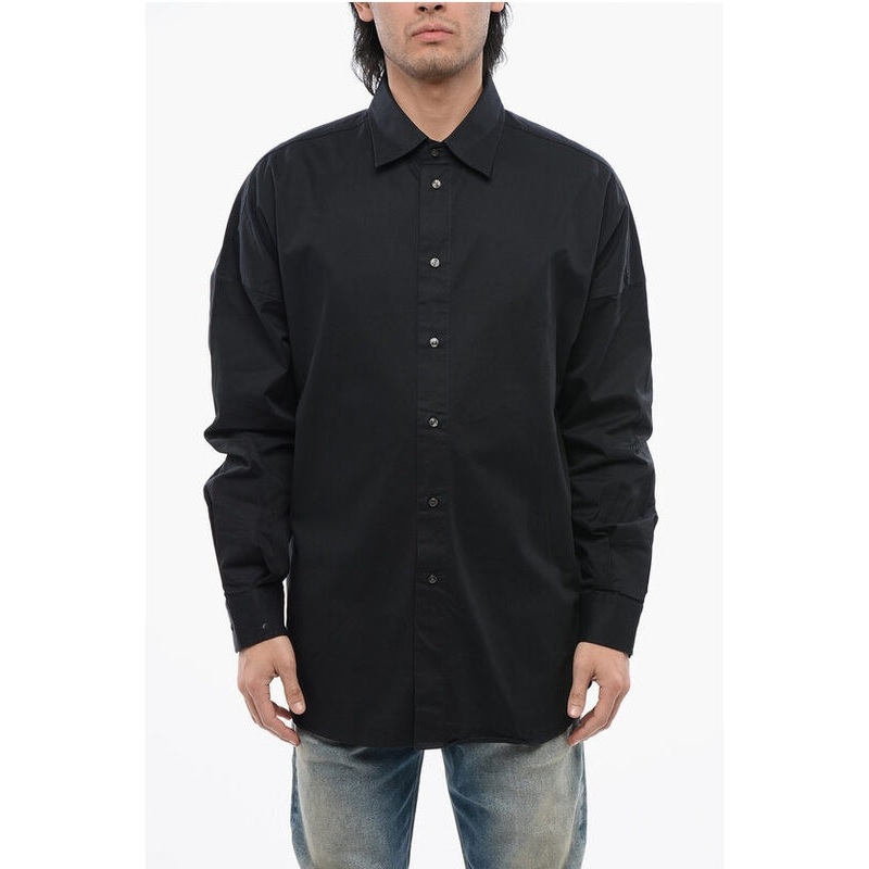 Cotton S-LIMO Shirt with Spread Collar Shirts