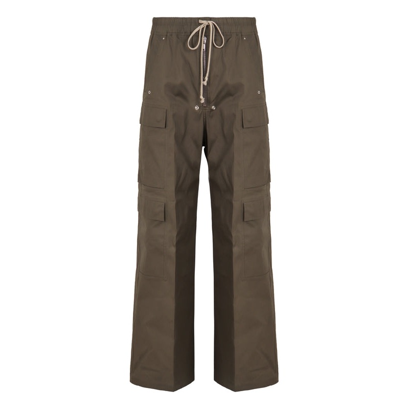 Drawstring Khaki Cargo Pants|IT 46|IT 48|IT 50