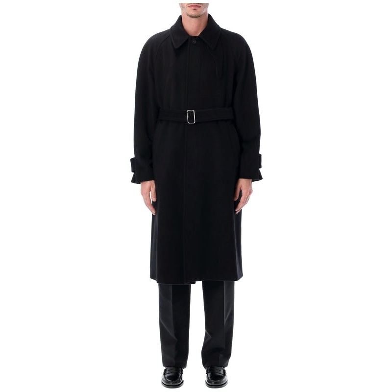 Ferragamo Black Trench Coat|IT 50|IT 48