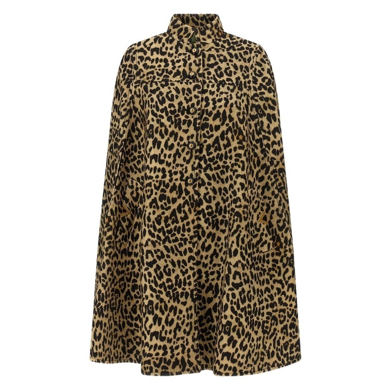 Valentino Leopard Cape|40