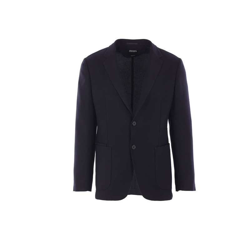 Z Zegna Navy Tailored Jackets|50|52|54