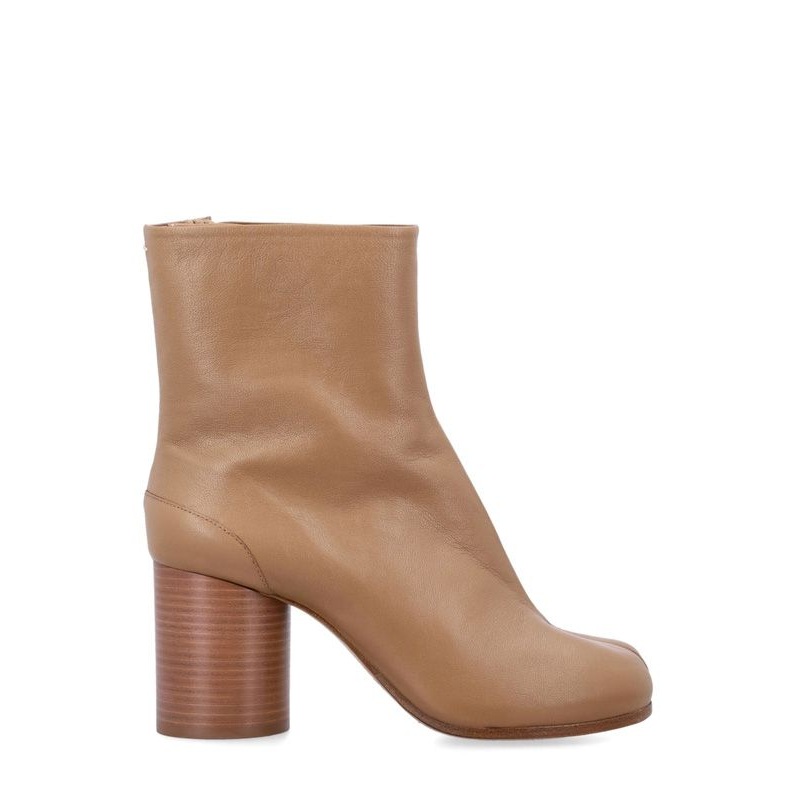 Tabi Leather Ankle Boot Heel|EU 39