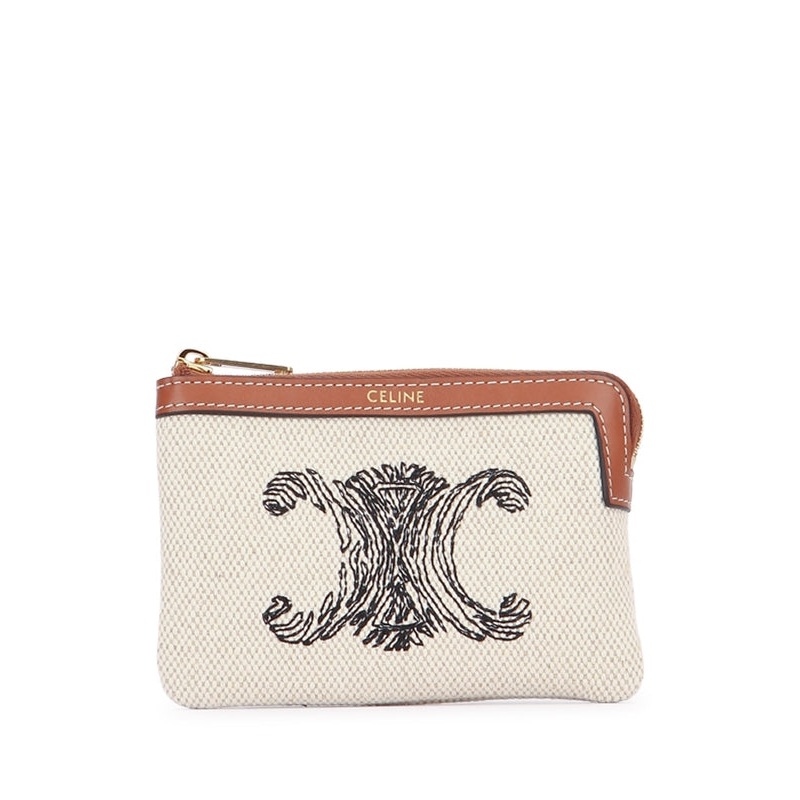 Triomphe Canvas Coin Wallet|OS
