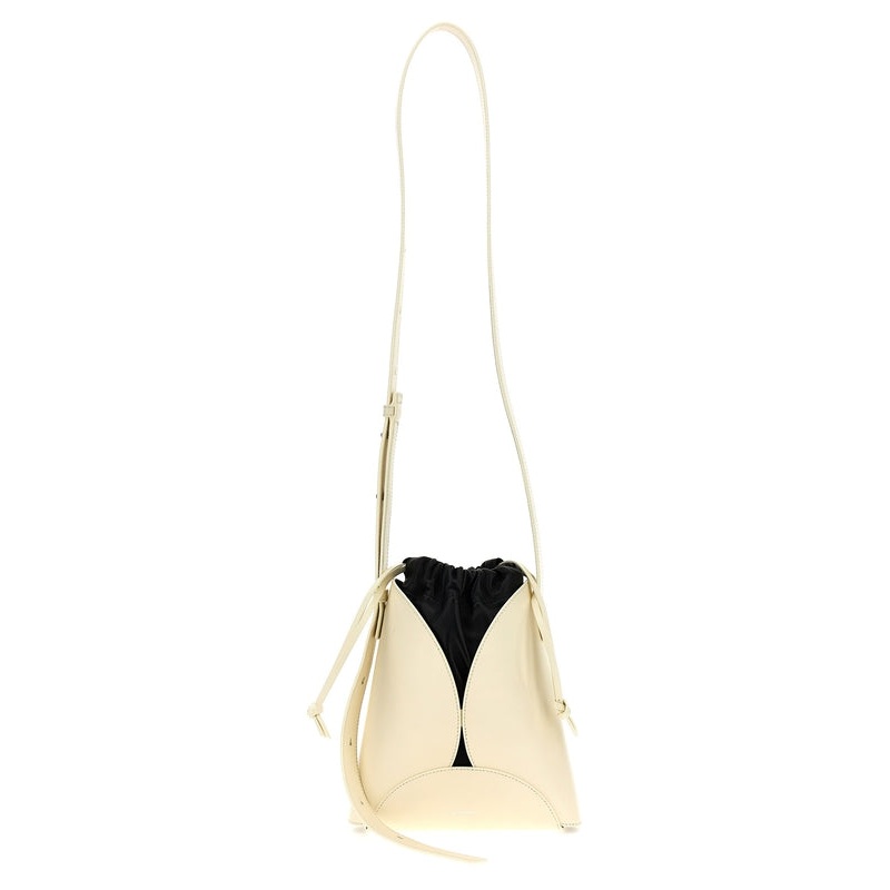 Curve Leather
  Small Bucket Bag