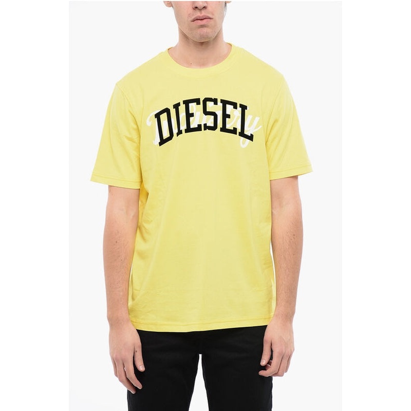 Diesel Yellow Short Sleeve T-Shirt