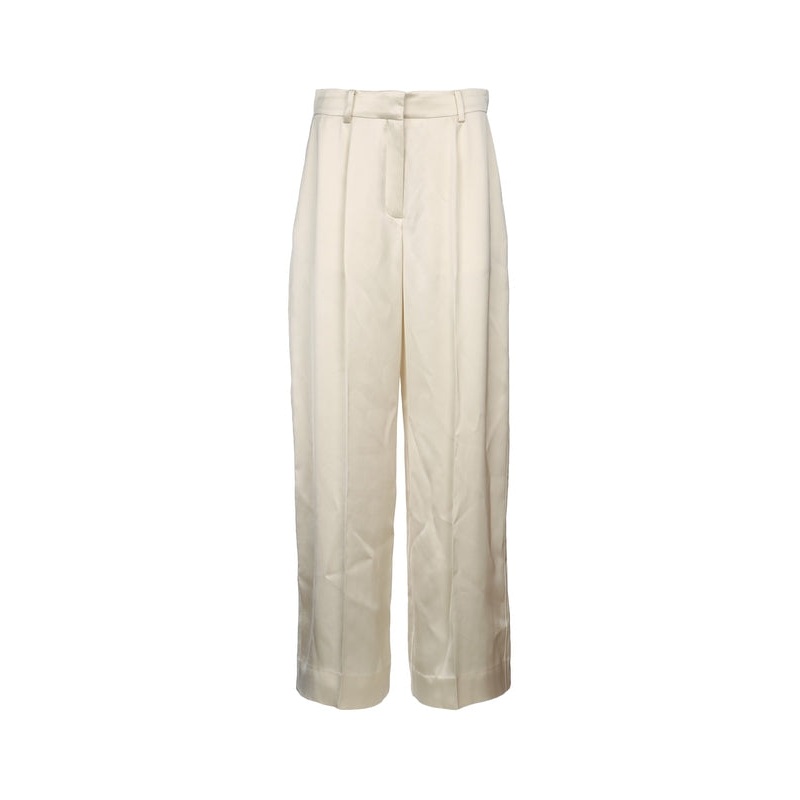 Toteme Ivory Trousers|IT 36