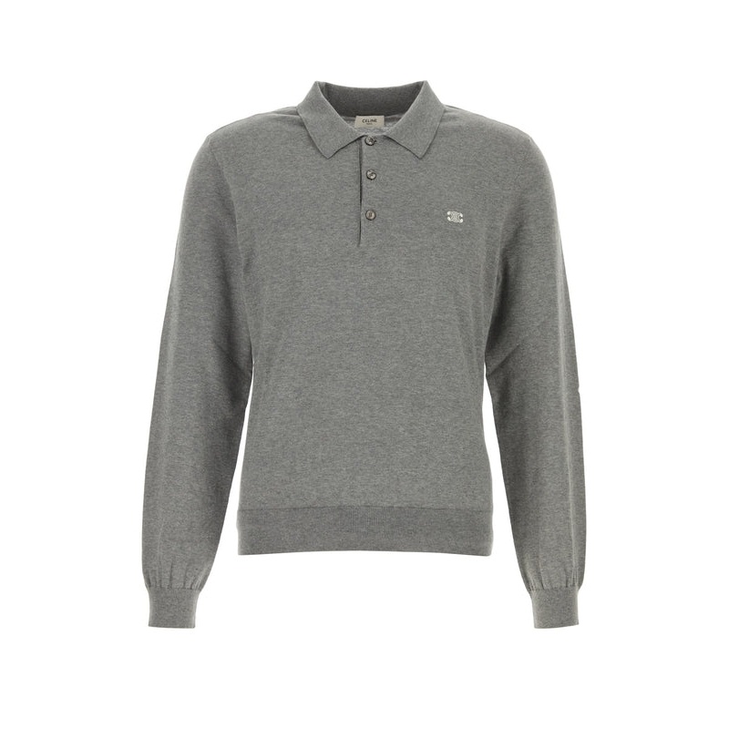 Triomphe Logo Embroidery Polo Shirt