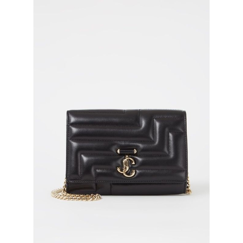 AVENUE Quilted Leather Clutch Bag