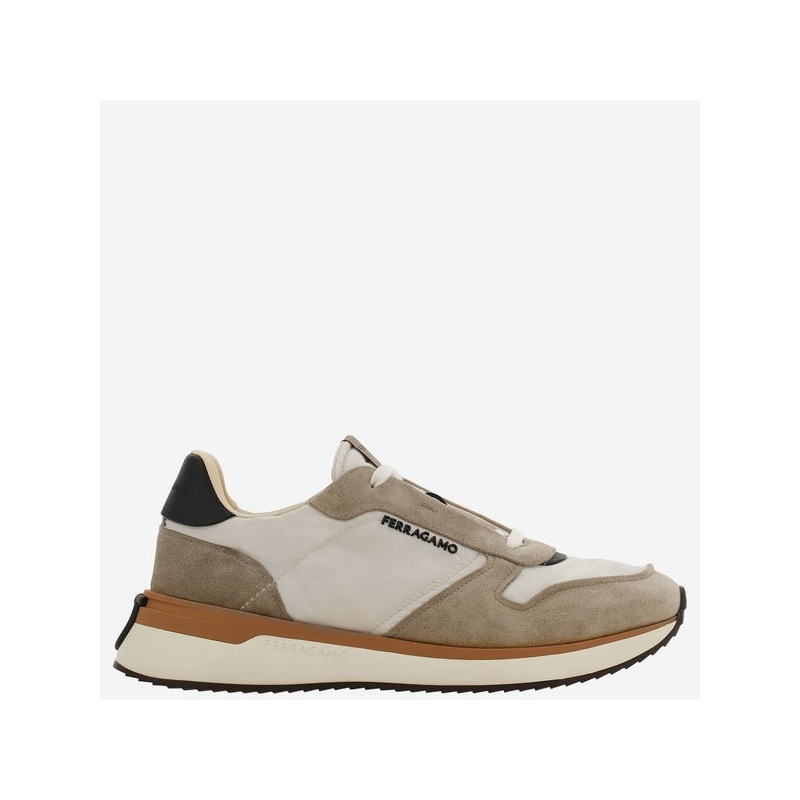 Ferragamo Beige Sneakers|10|5.5|6|6.5|7|7.5|8|8.5|9