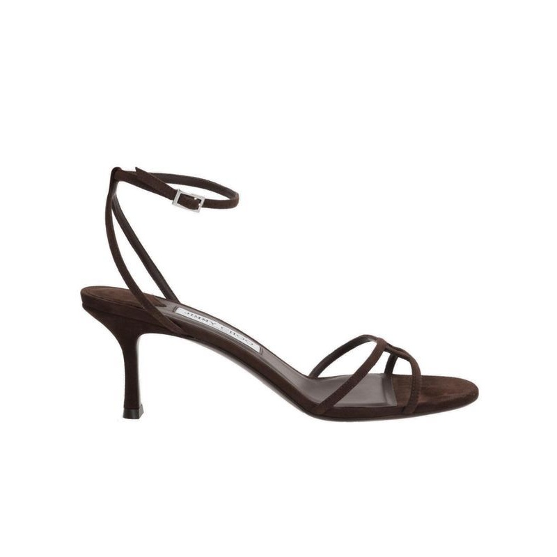 Jimmy Choo Brown Sandal Heels|40|36.5|39.5