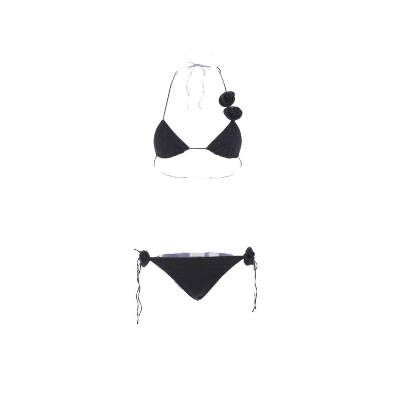 Oseree Black Beachwear|L|S