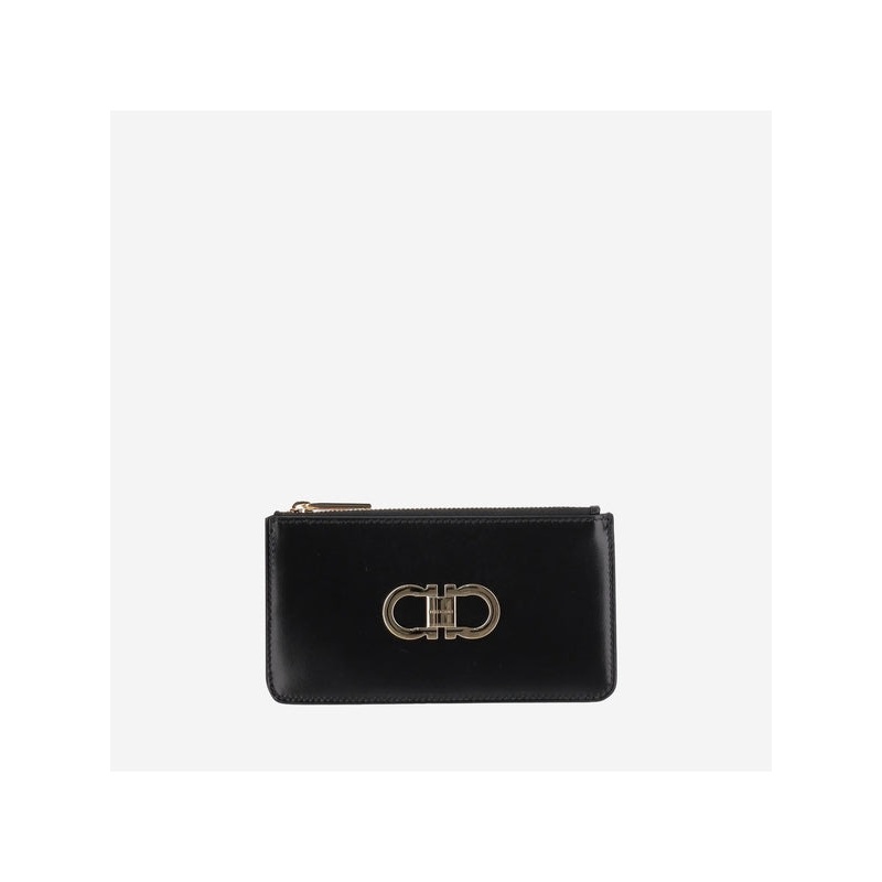 Ferragamo Black Coin Purse|OS