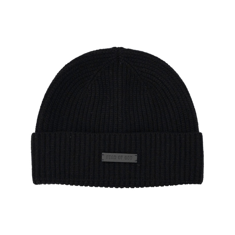 Fear Of God Black Beanies|OS
