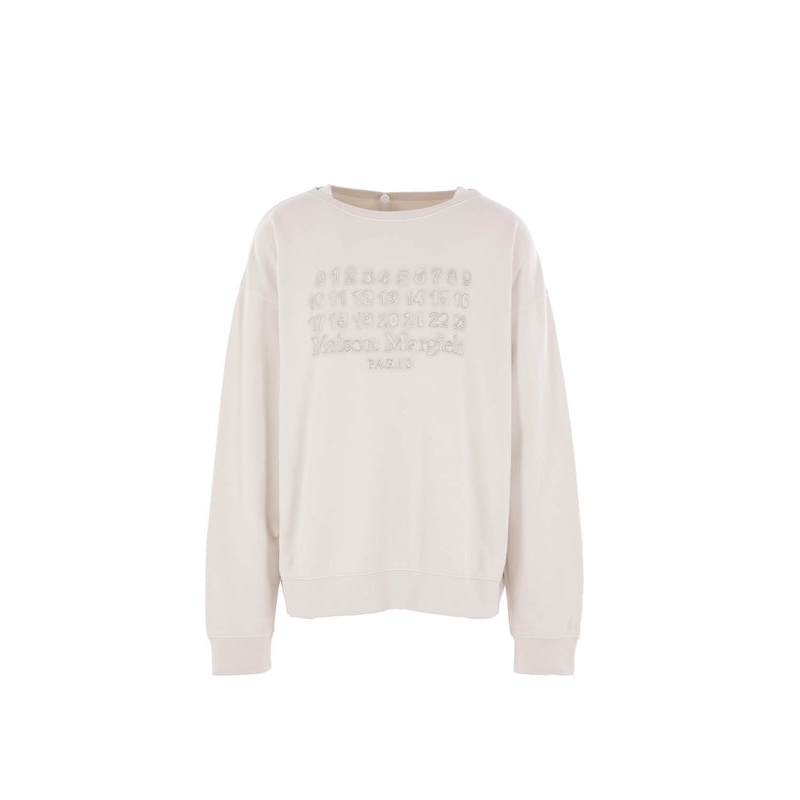 Maison Margiela Beige Sweatshirts