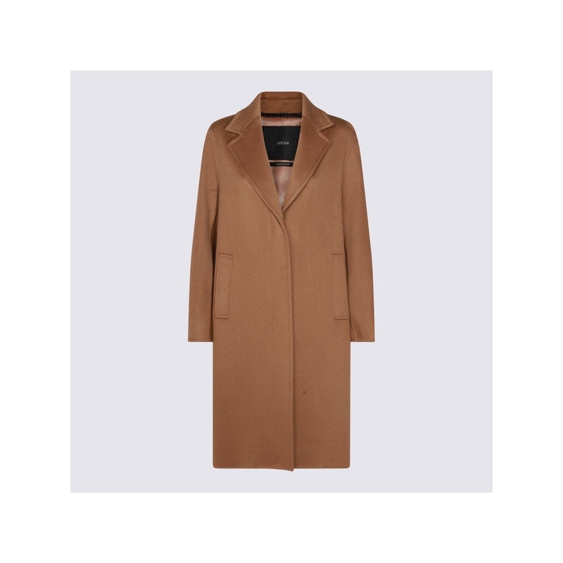 Max Mara Beige Coats|42|44