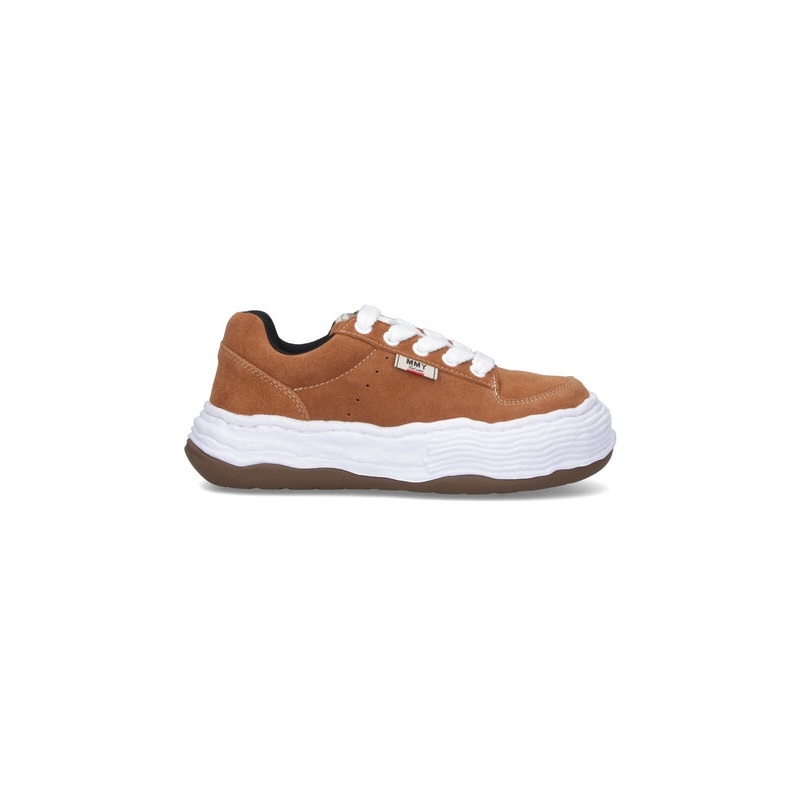 Maison Mihara Yasuhiro Brown Low Top Sneakers