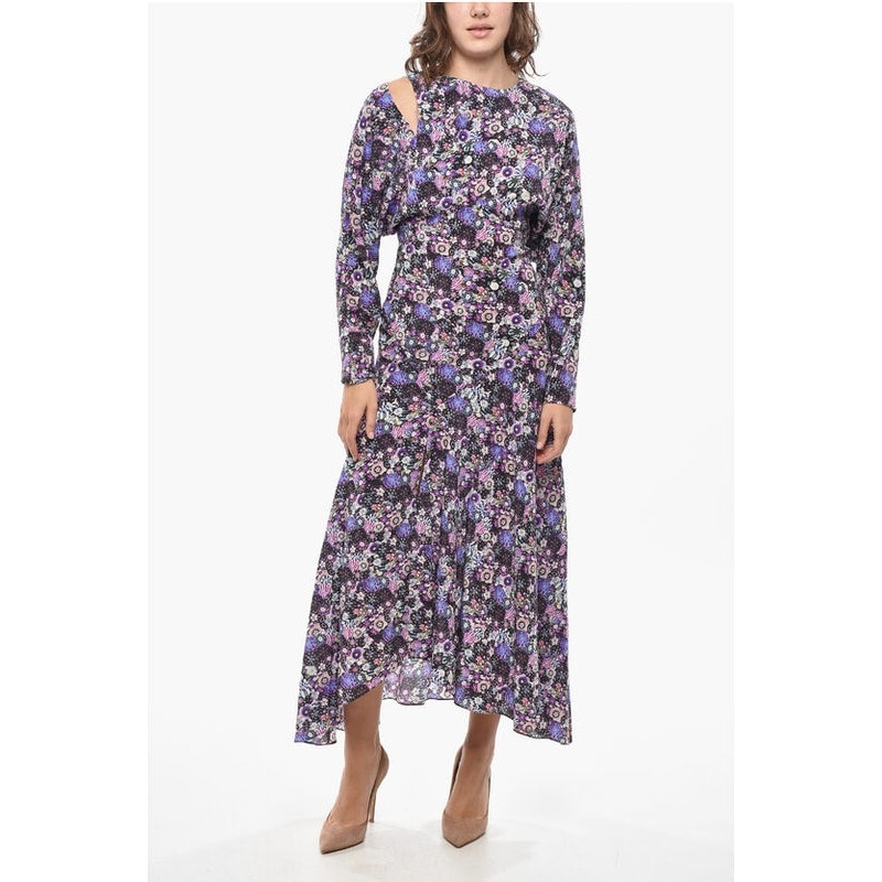 Isabel Marant Purple Long Dress