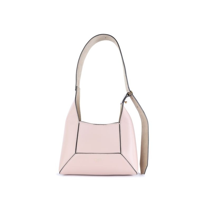 Pink Calfskin Shoulder Bag|OS