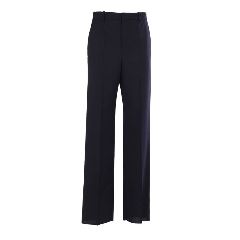 Saint Laurent Navy Trousers|50