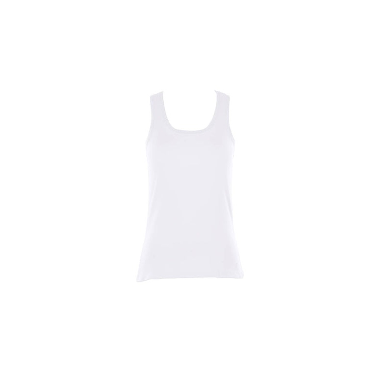 Saint Laurent White Sleeveless