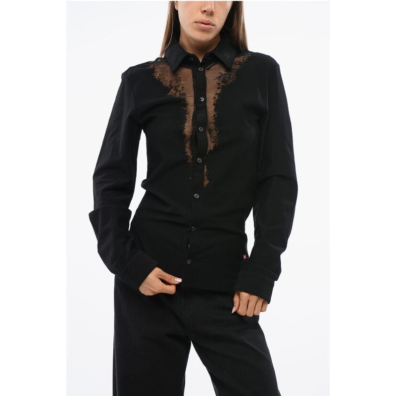 Diesel Black Shirts & Blouses|L|XS