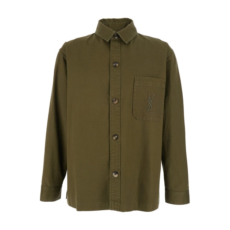 Saint Laurent Green Shirts|L|M|XL