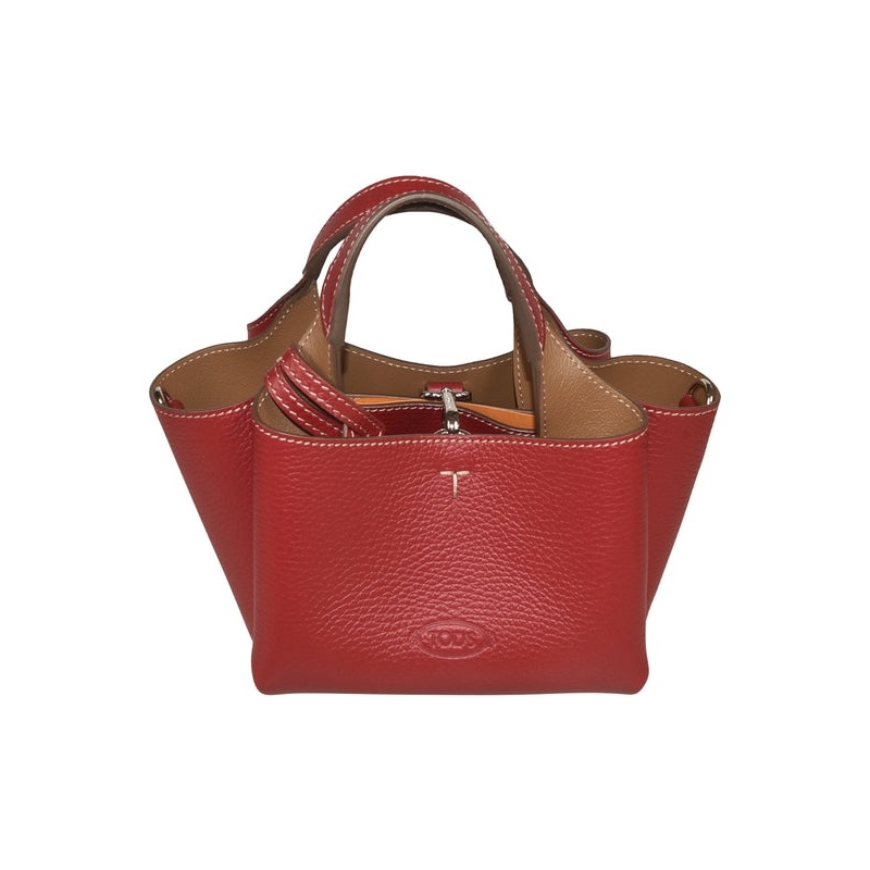 Tod’S Red Tote Bags|OS