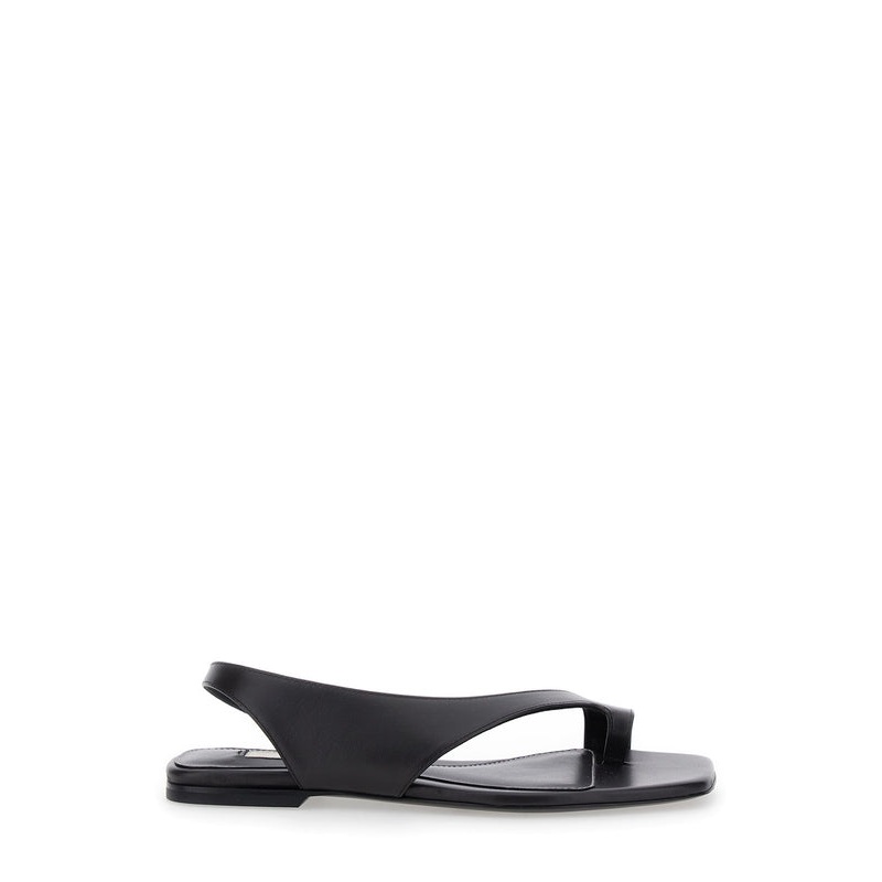 Toteme Black Flat Shoes|IT 41
