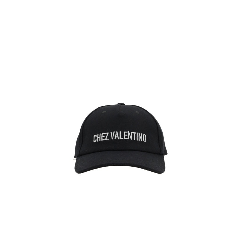 Valentino Black Cap|58|59