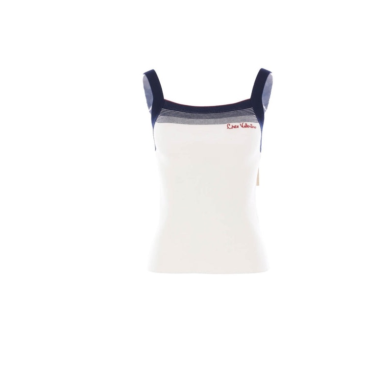 Valentino White Sleeveless|M