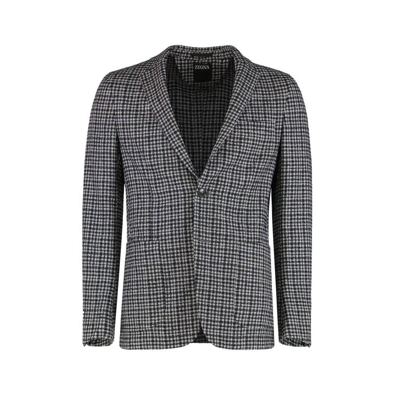 Z Zegna Grey Tailored Jackets|IT 50|IT 52|IT 48