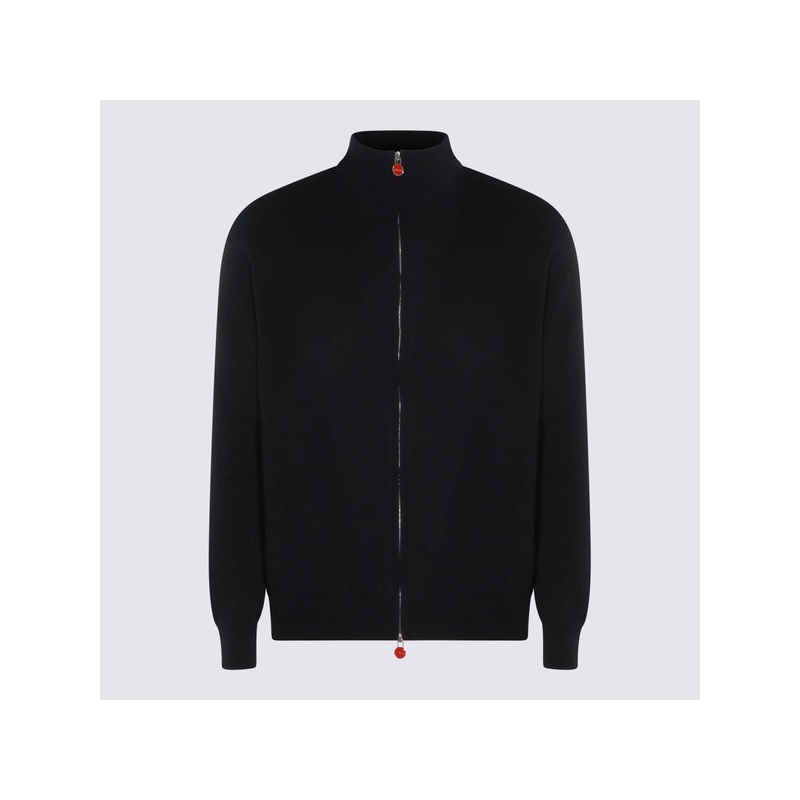 Kiton Black Cardigans|L|M|S
