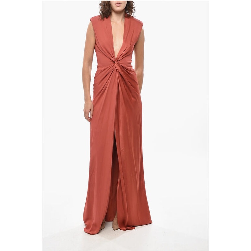 Max Mara Red Long Dress|IT 38