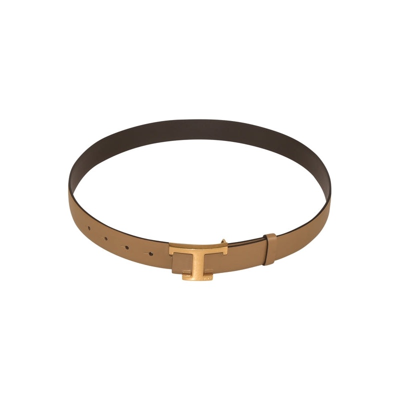 Tod’S Beige Leather Belts|80|90
