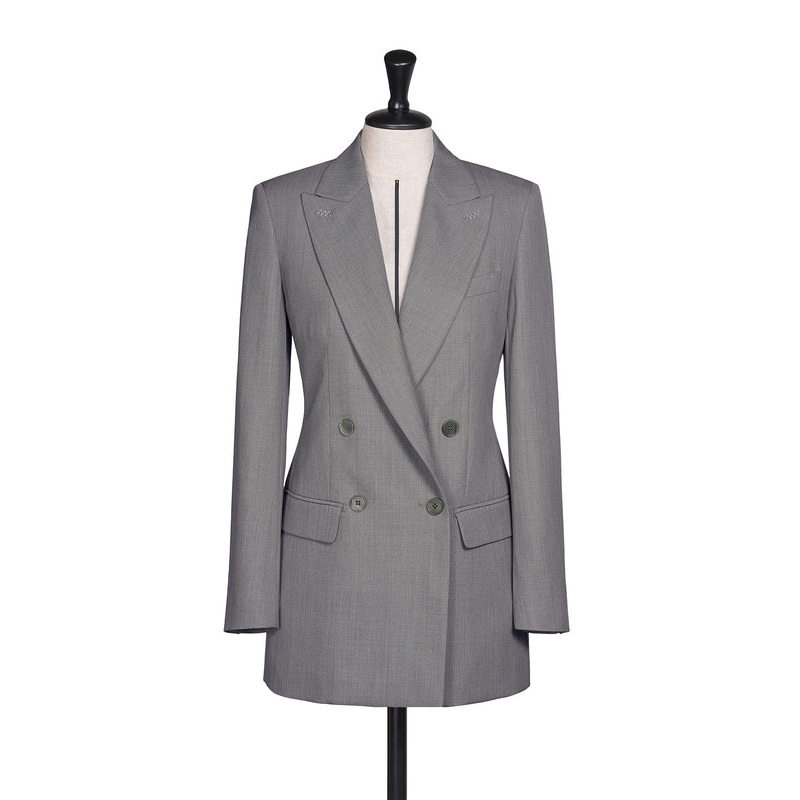 Max Mara Grey Tailored Jackets